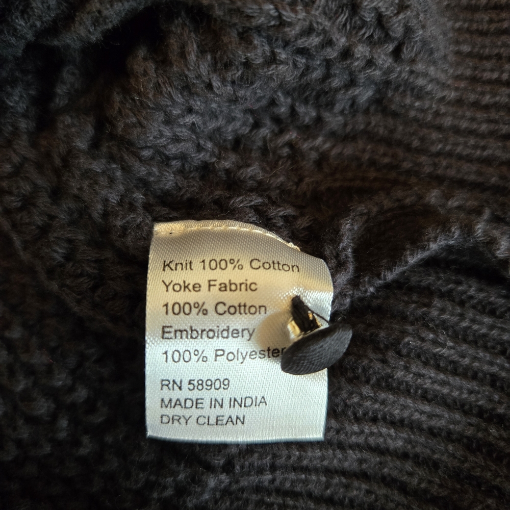 Antonio Melani X Jennifer Sumko Black Lace Sweater - Picture 4 of 11